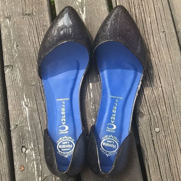 JEFFREY CAMPBELL Jelly Love D’Orsay Glitter Flats - Picture 9 of 9